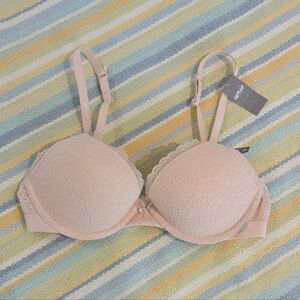 ⭐ NEW NWT Aerie Brooke Lace Plunge Bra 32B